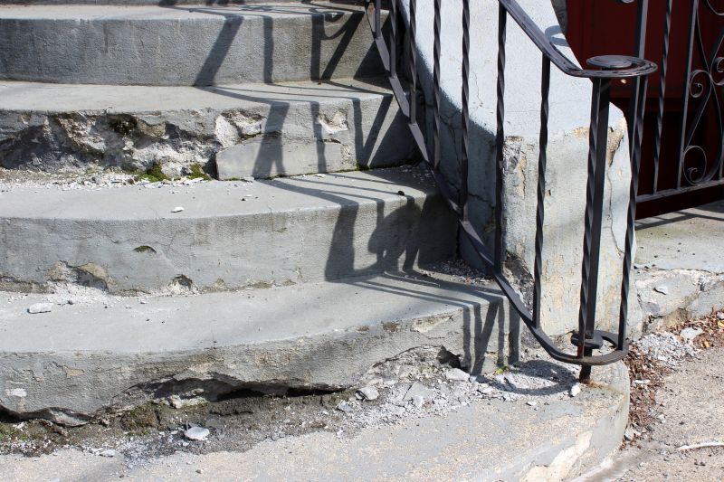 Concrete Step Repair Costs — Cost of Concrete Step Repair